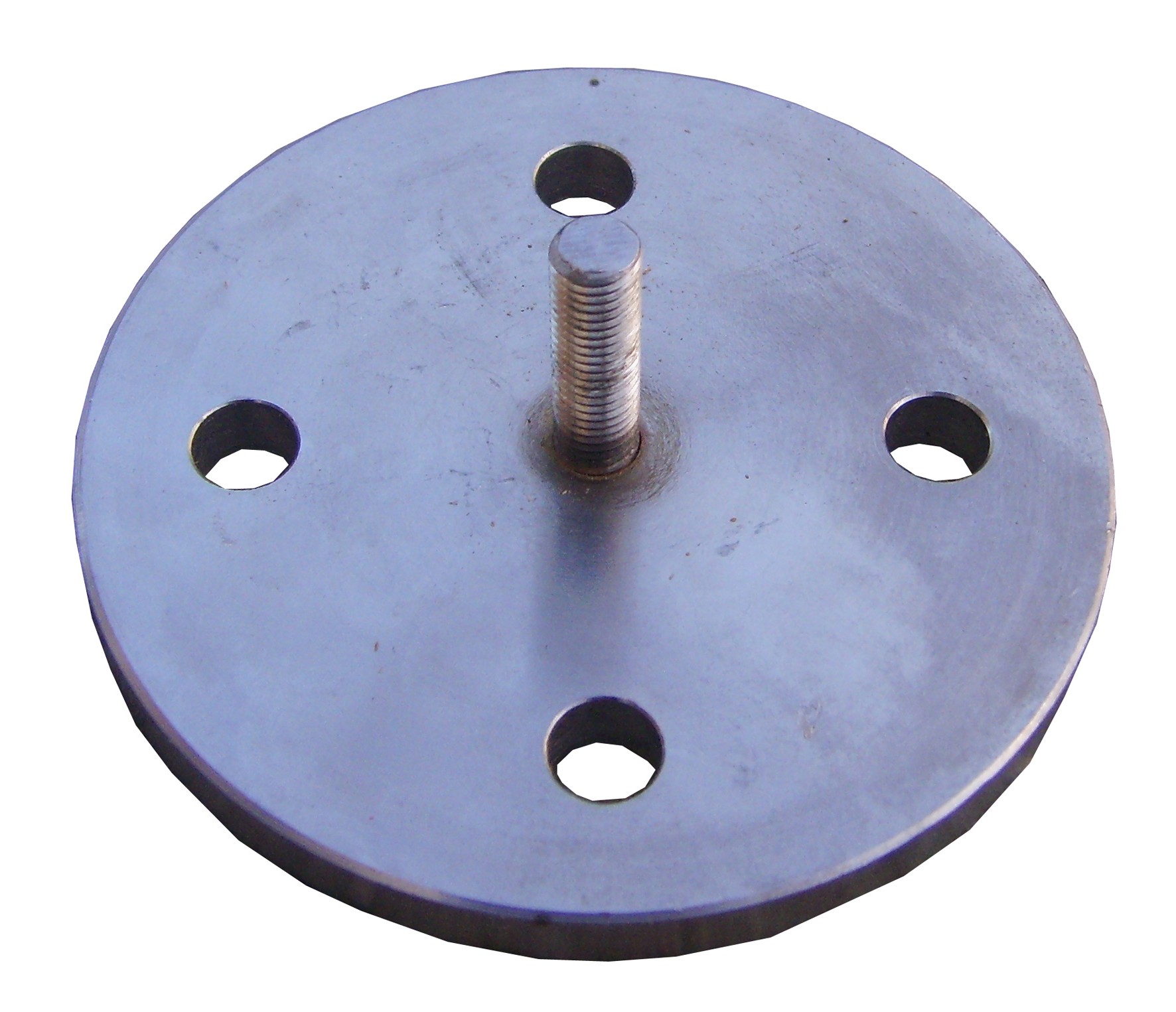 Base pour poteau de balisage acier
