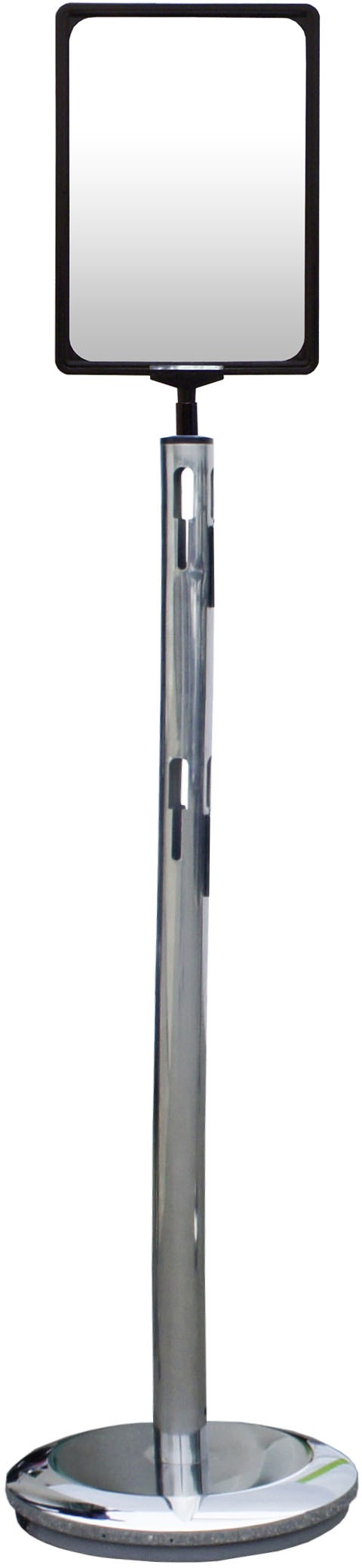 Poteau acier à chaine