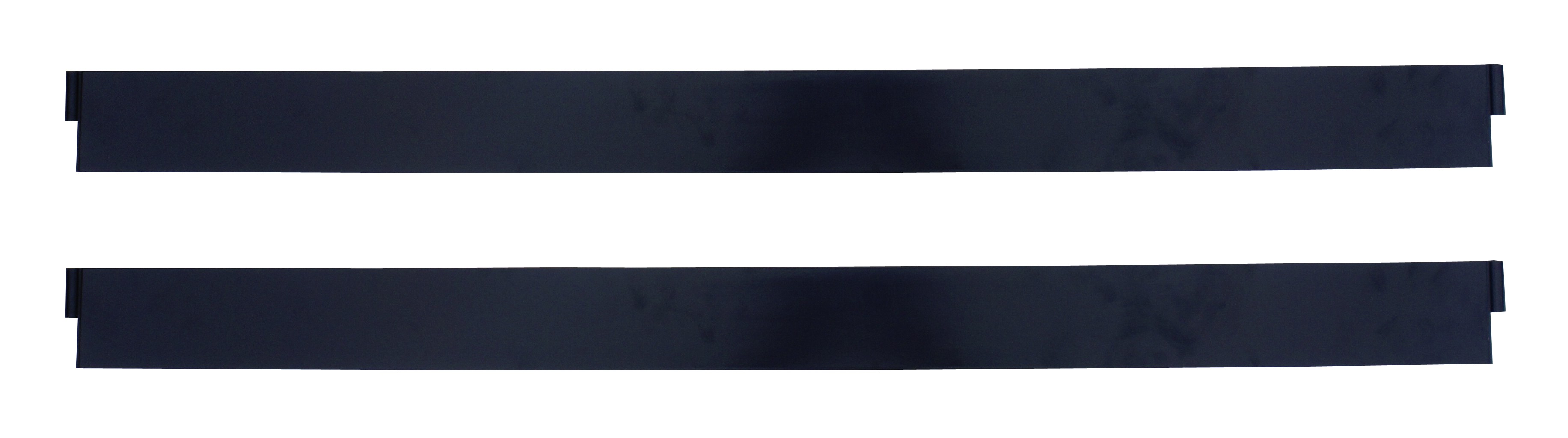 Barrière pour poteau de balisage acier - lot de 2