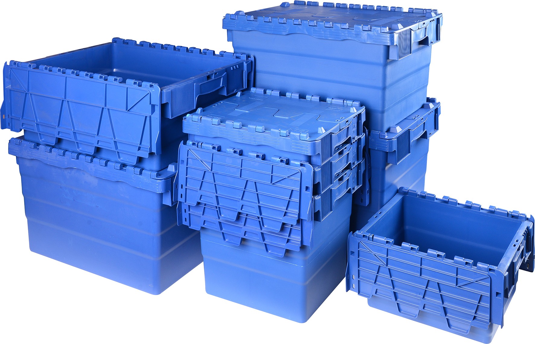 Attached lid crate: 16L to 78L