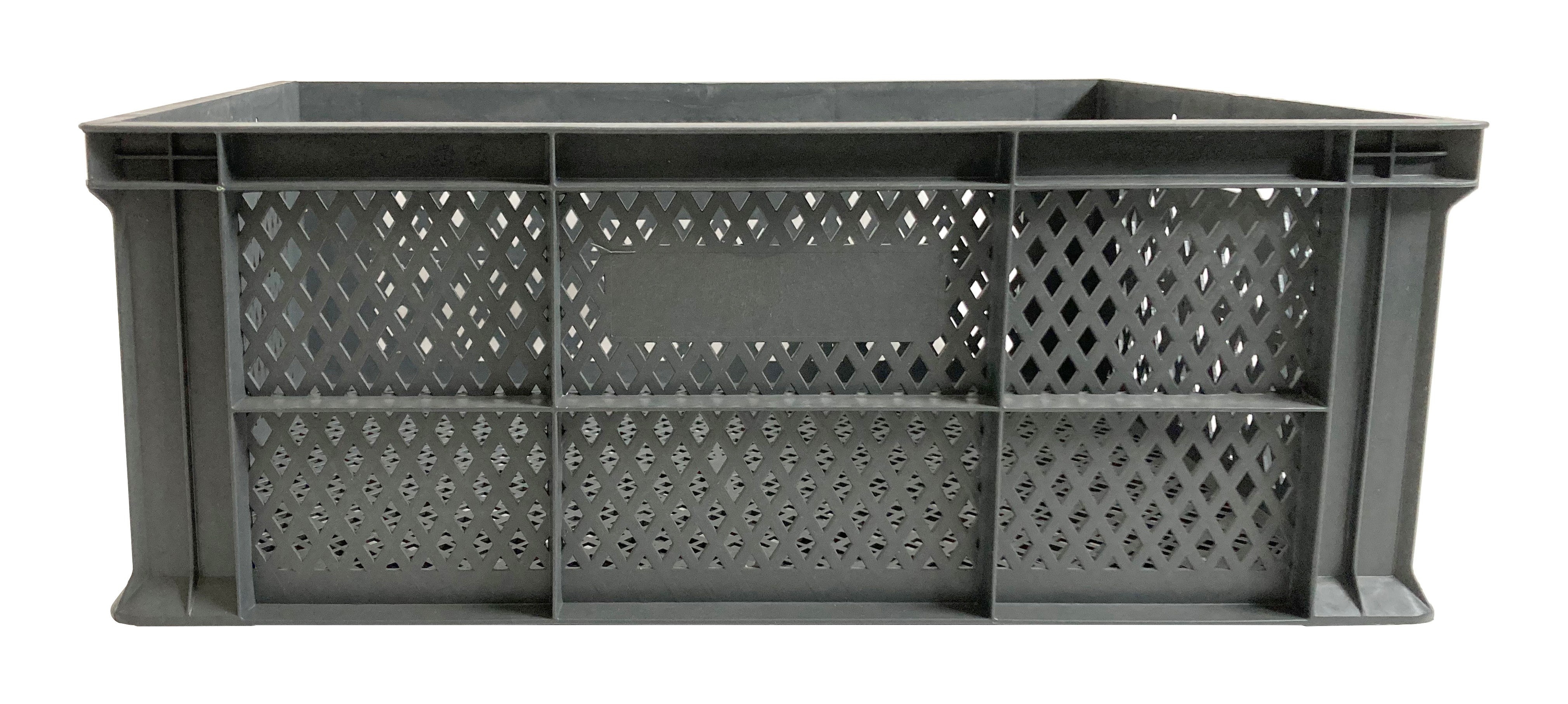 Perforated Euronorm crate
