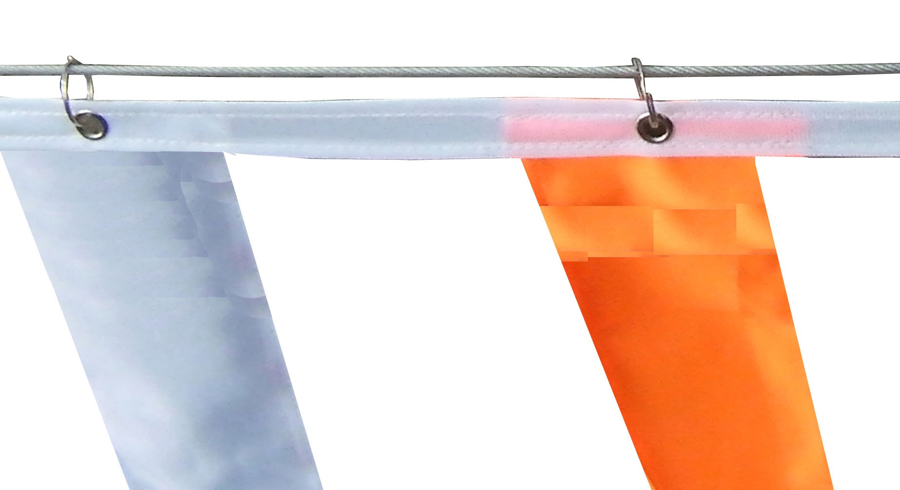 Retractable barrier reel with 15 m signaling belt