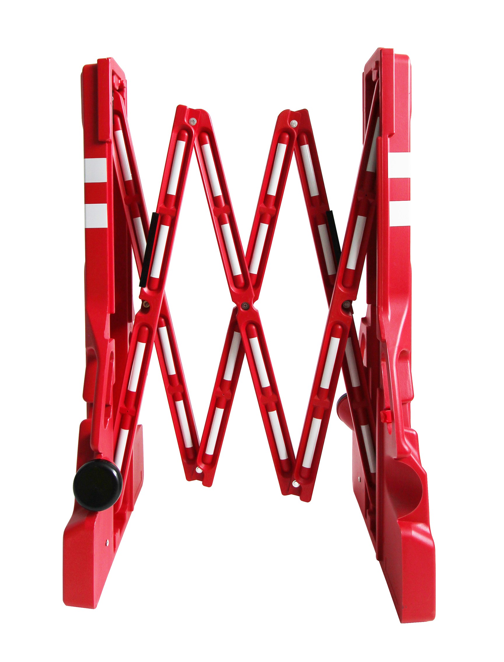 Extendable plastic safety barrier - 2,40m