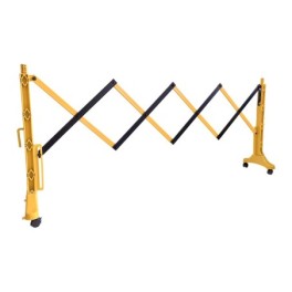 Extendable plastic safety barrier - 2m