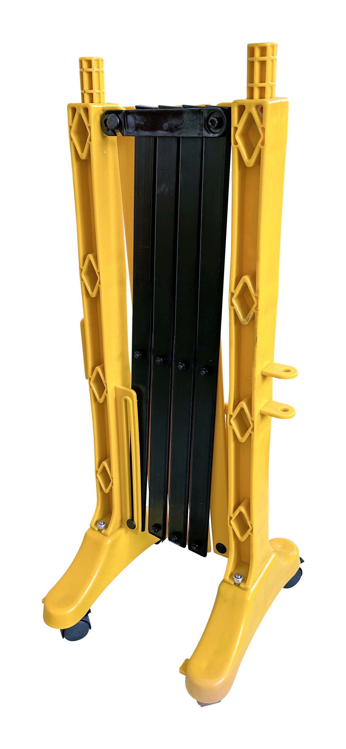 Extendable plastic safety barrier - 2m
