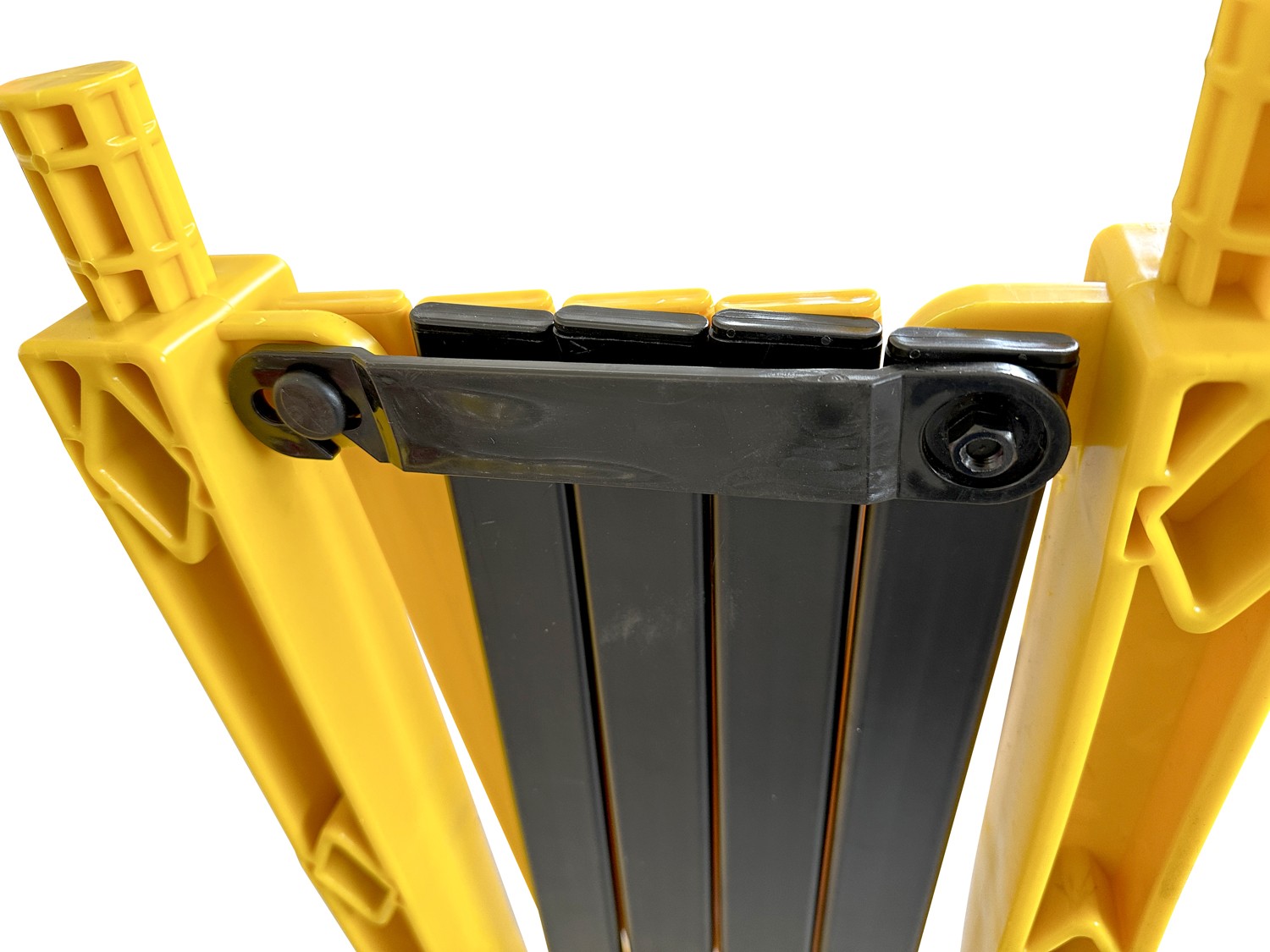 Extendable plastic safety barrier - 2m