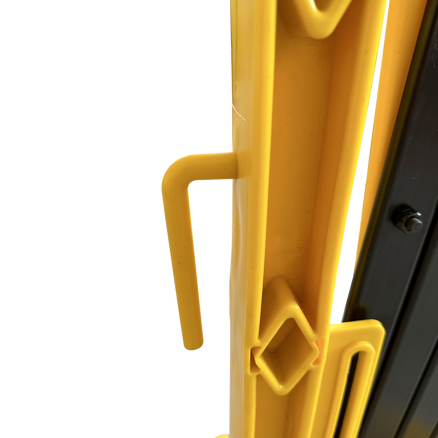 Extendable plastic safety barrier - 2m