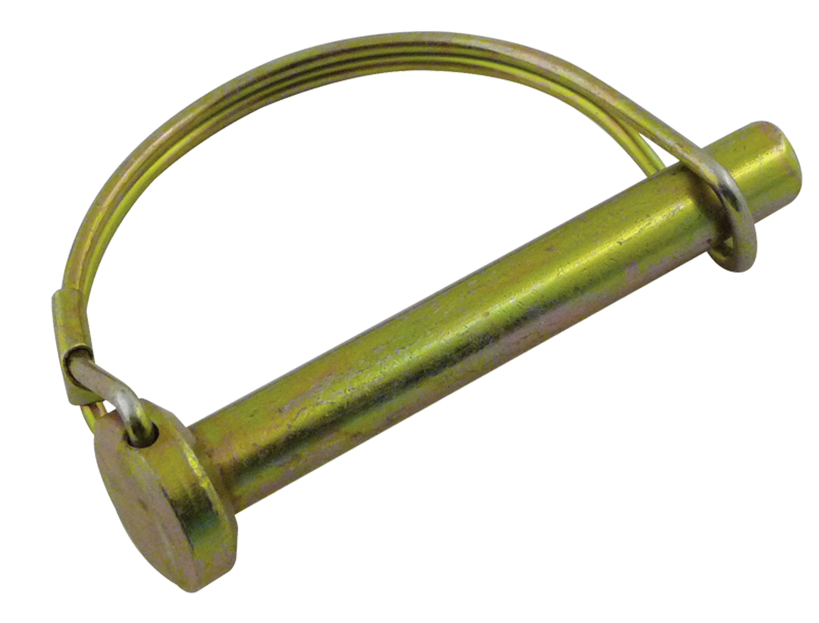 "D" type steel pin