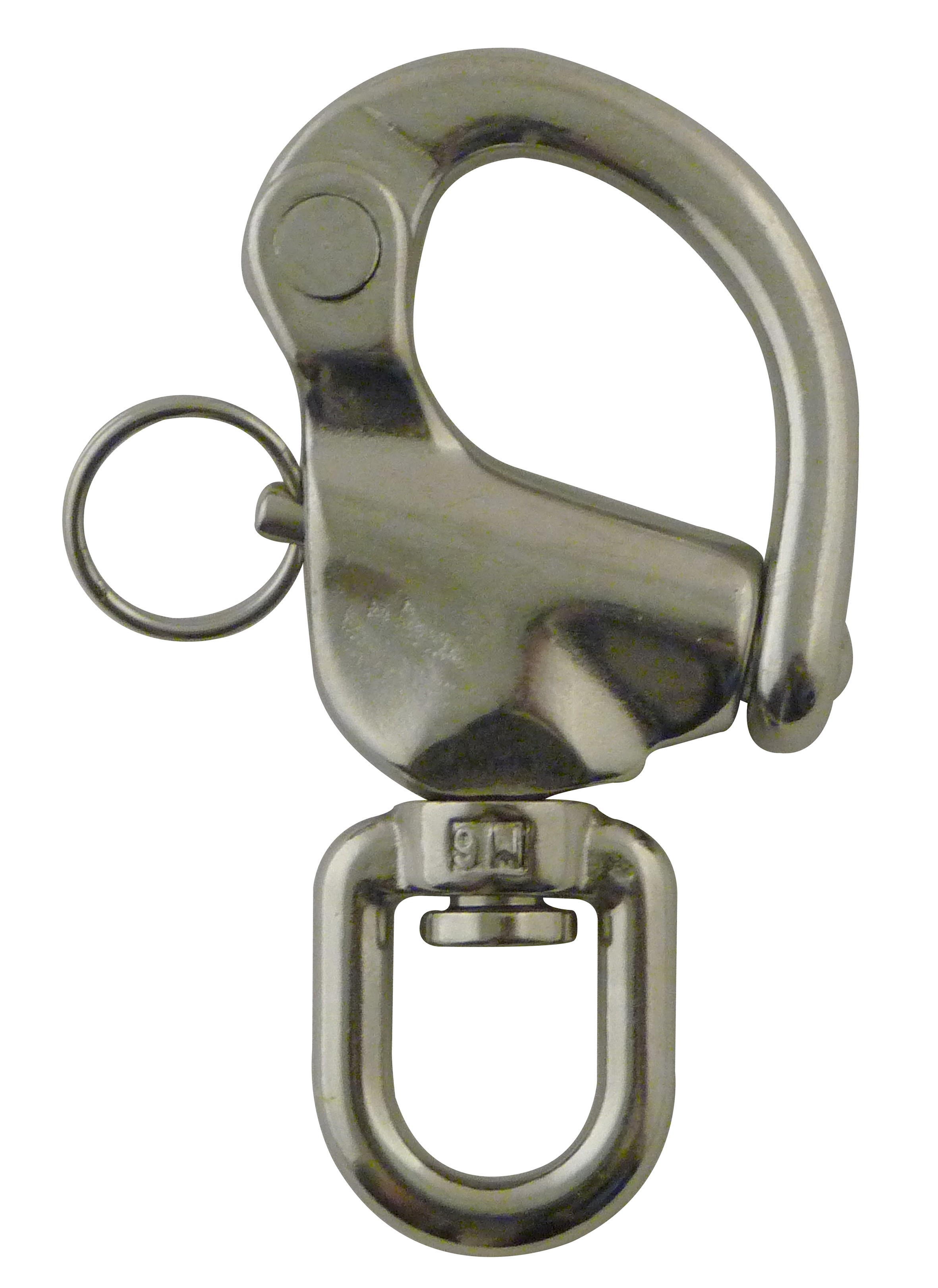 Mousqueton pour drisse inox