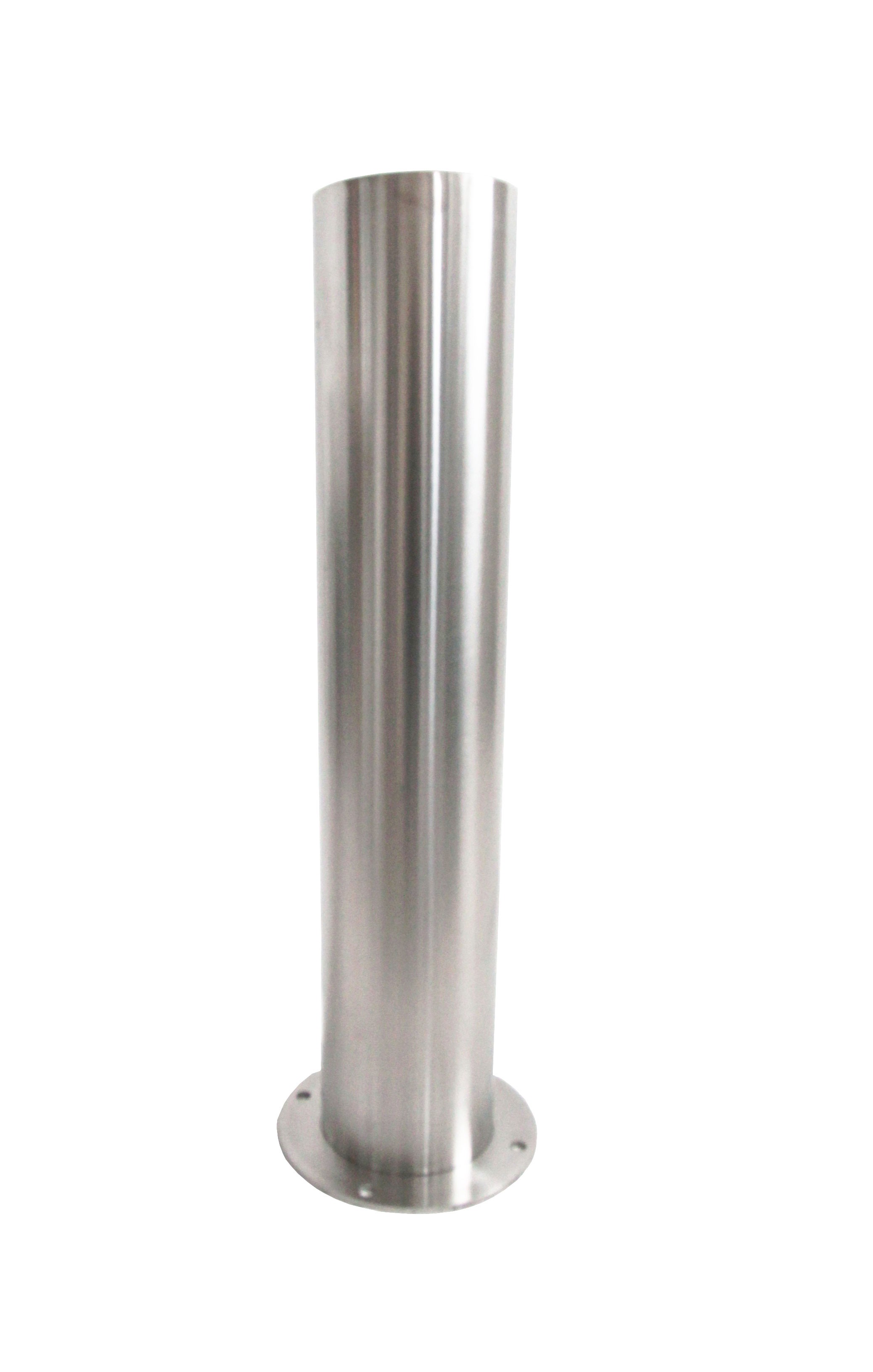 Stainless steel protective post