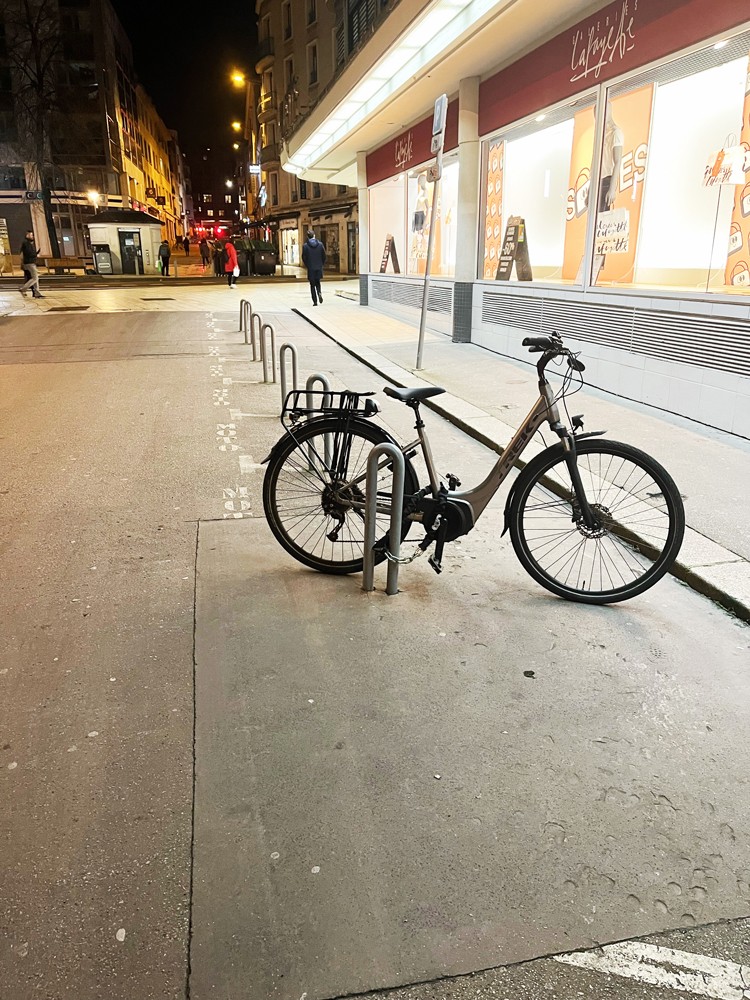 Arceau à vélo individuel