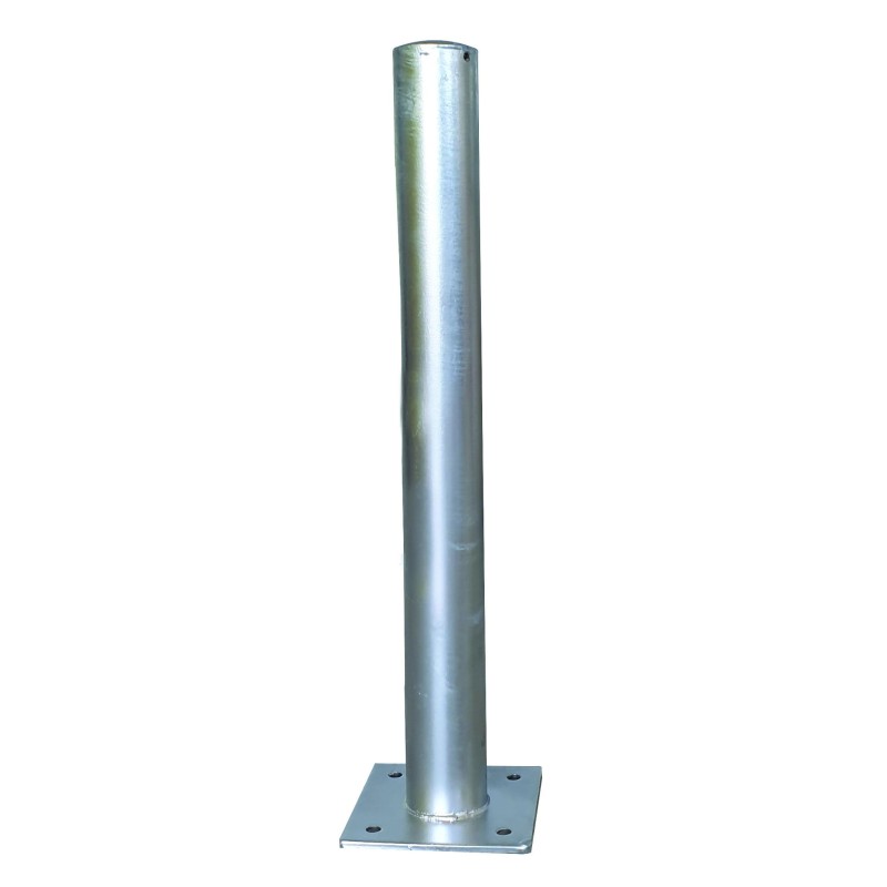 Poteau de protection à fixer galvanisé