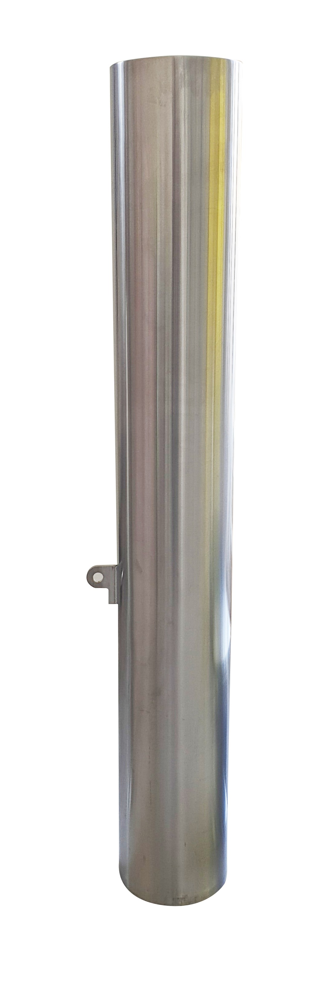 Stainless steel protective post