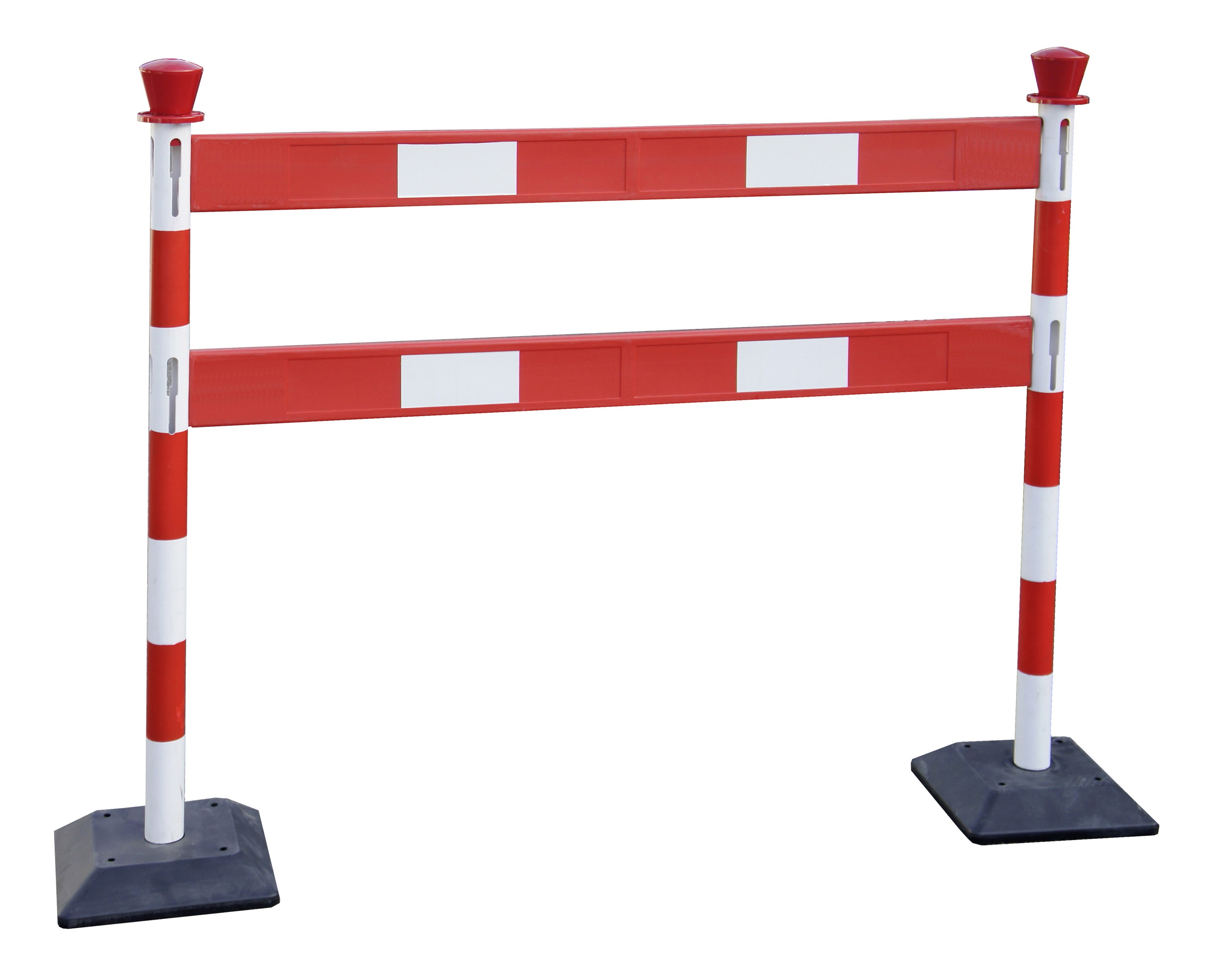 ABS bollard kit with barrier