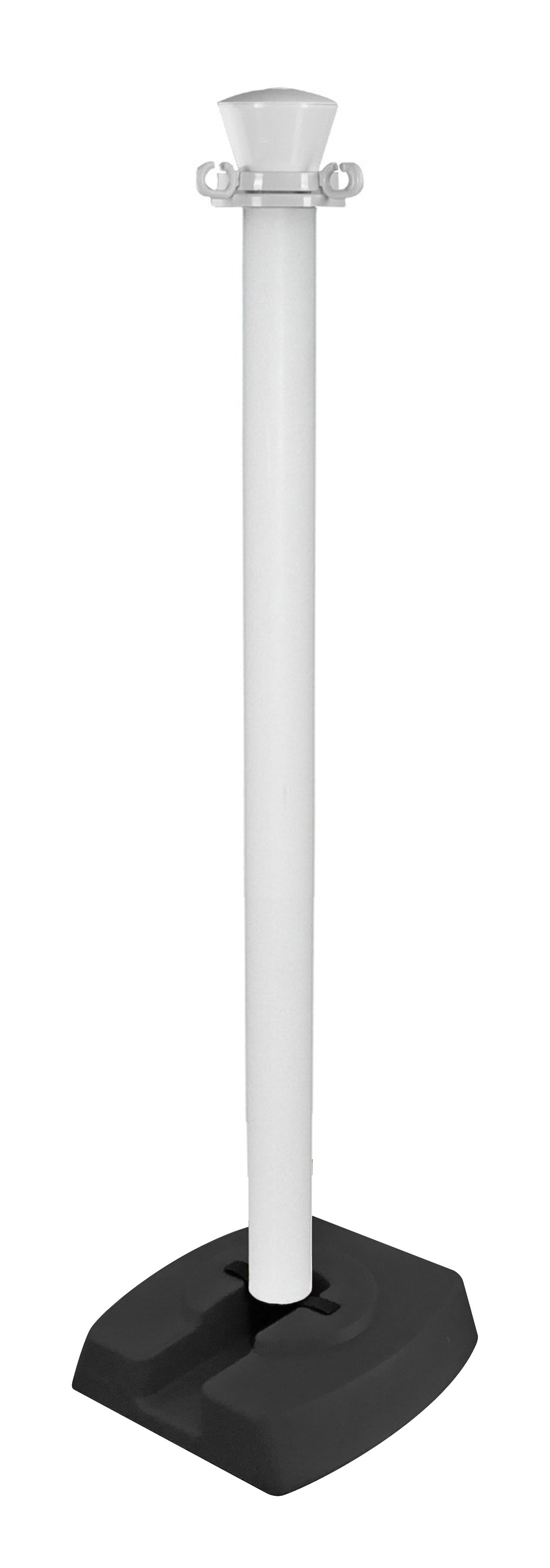Poteau plastique avec base pliante