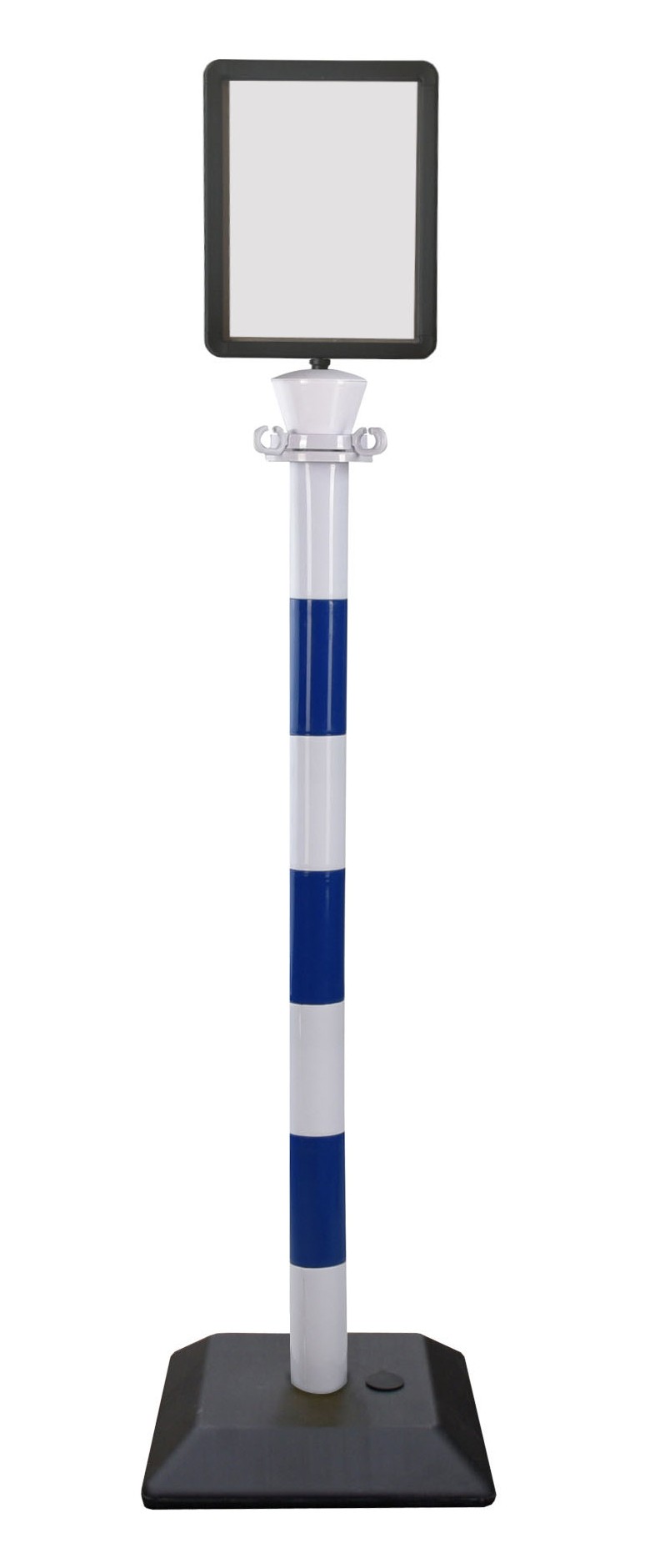 Fixed height plastic information post