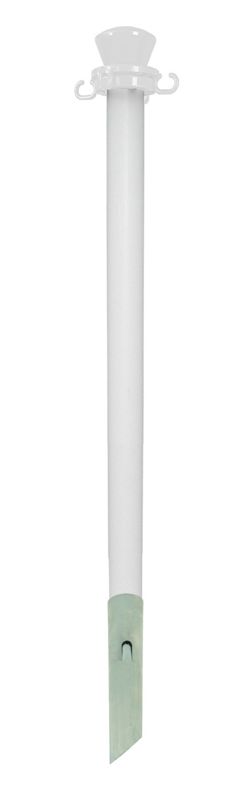 Plastic bollard for ground planting
