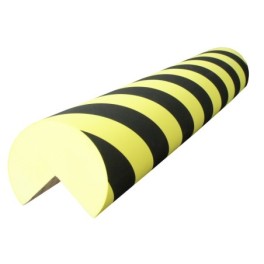 Rounded foam corner protector