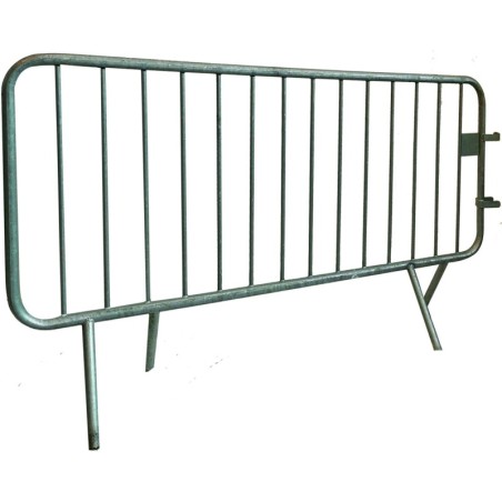 Galvanized crowd control...