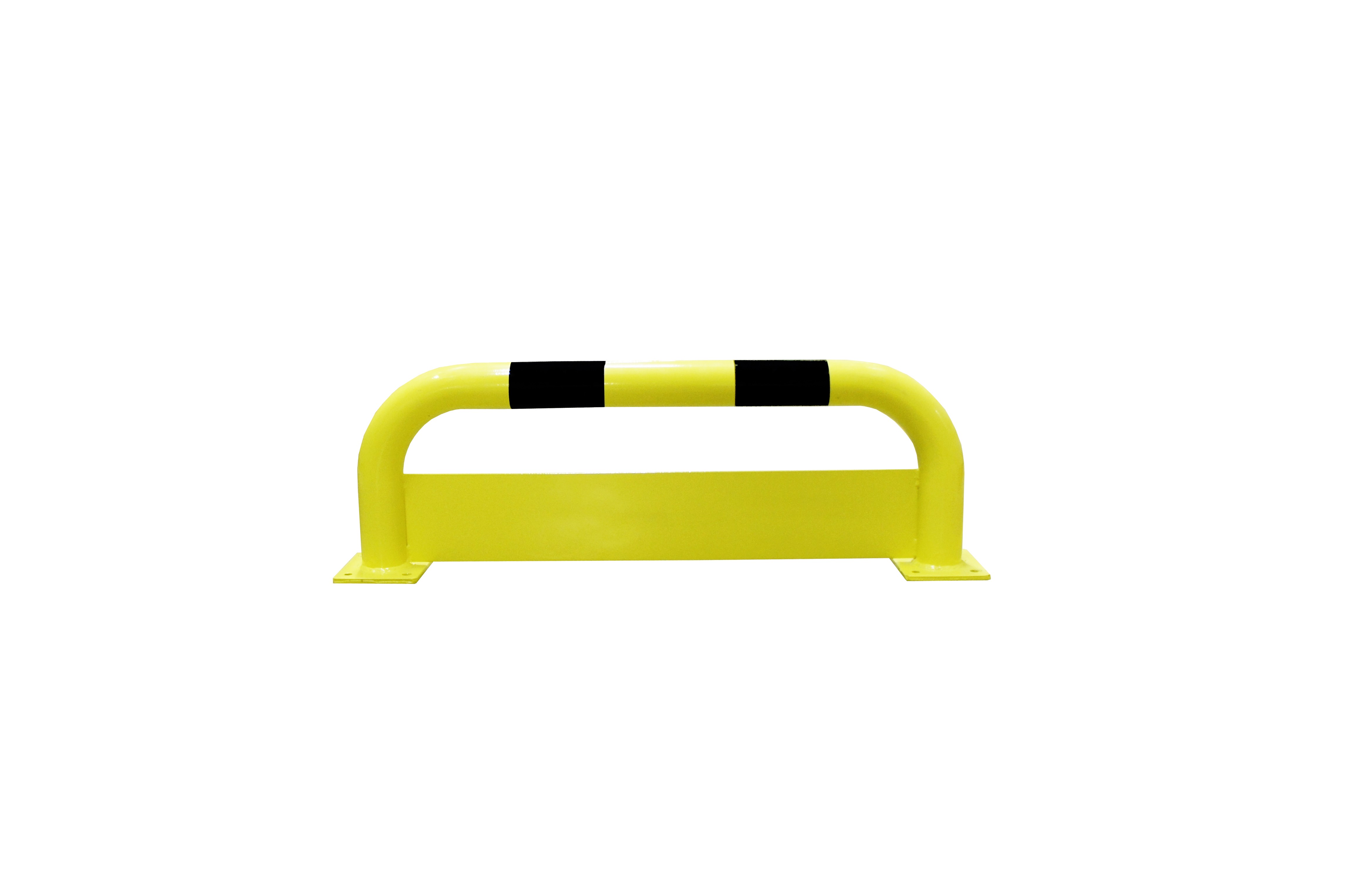 Hoop protection guard with plate