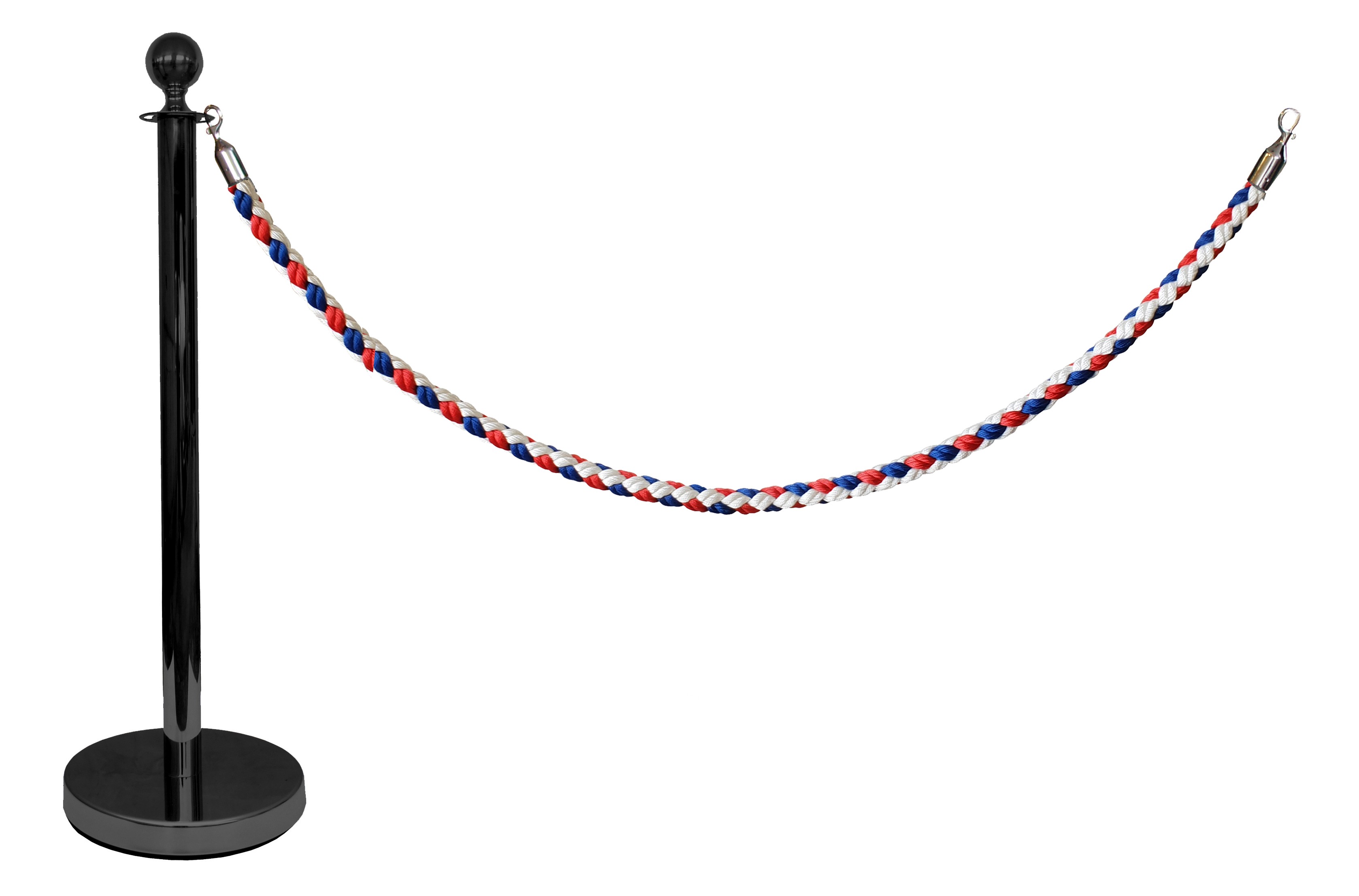 Steel pole with 2m cord