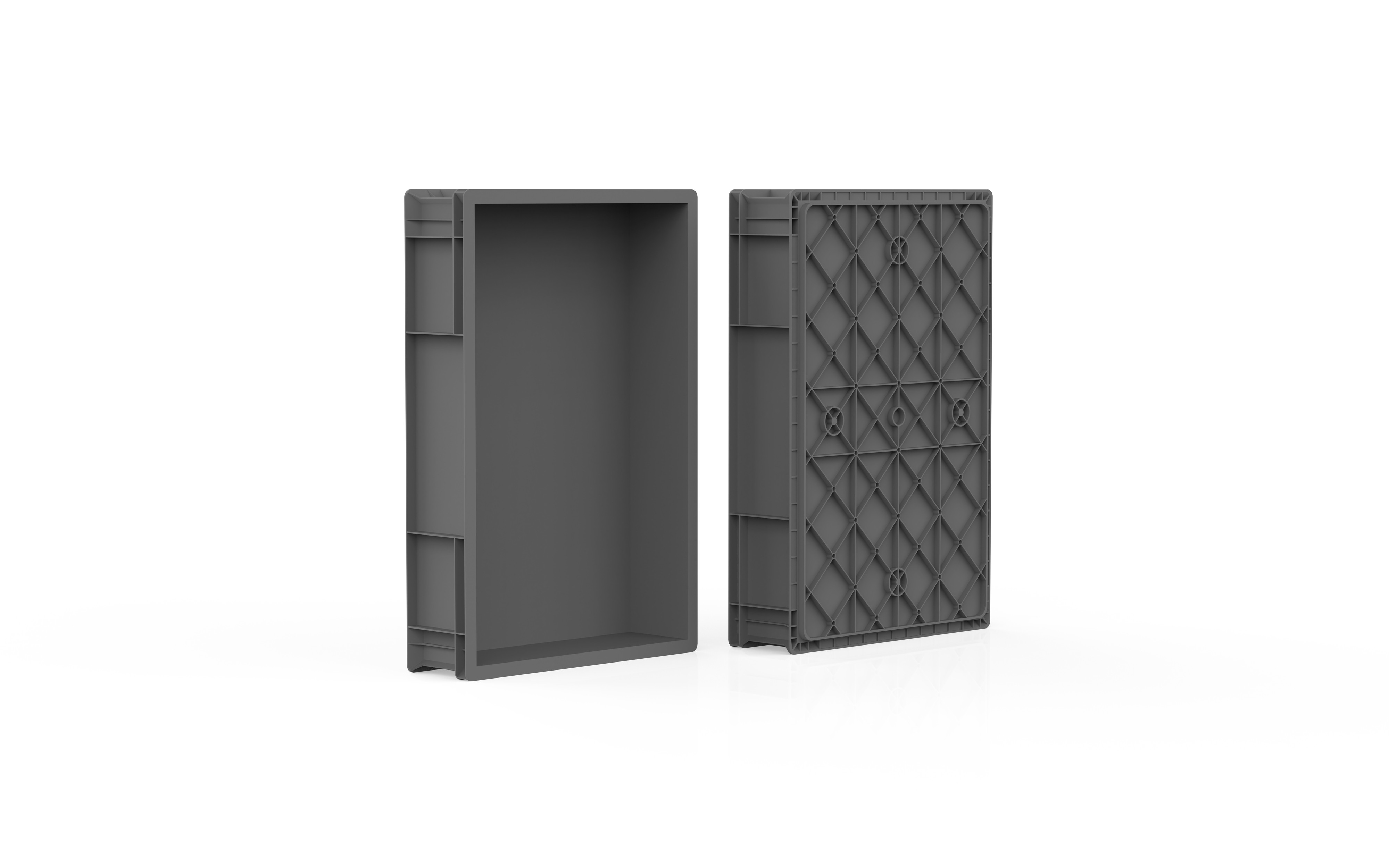Bac de manutention norme Europe - 600 x 400 mm