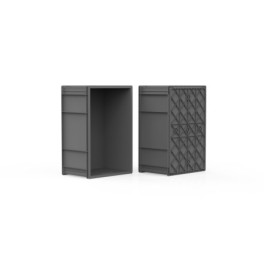 Bac de manutention norme Europe - 600 x 400 mm