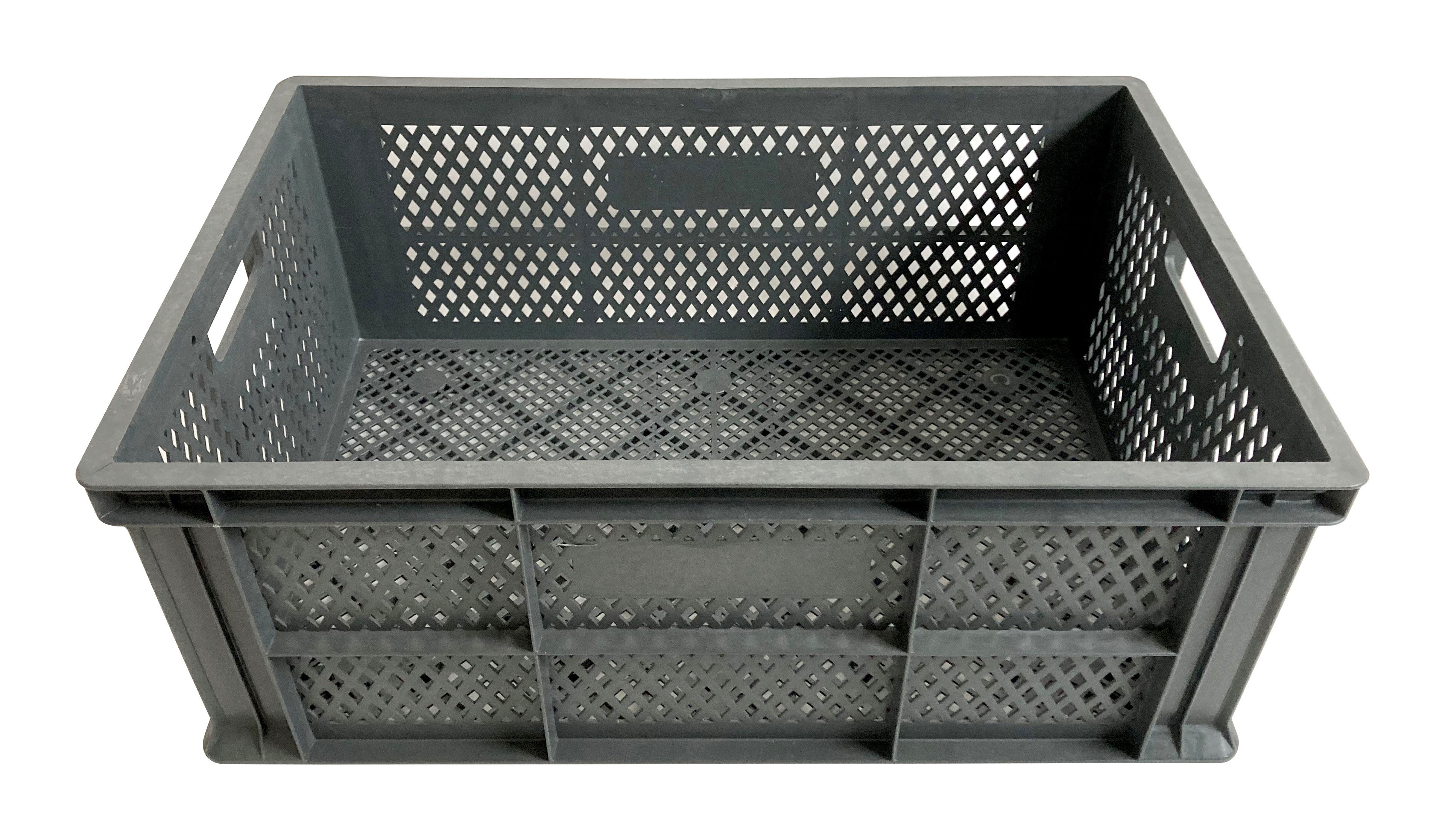 Perforated Euronorm crate