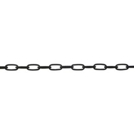 Hammered square steel wire Figaro chain