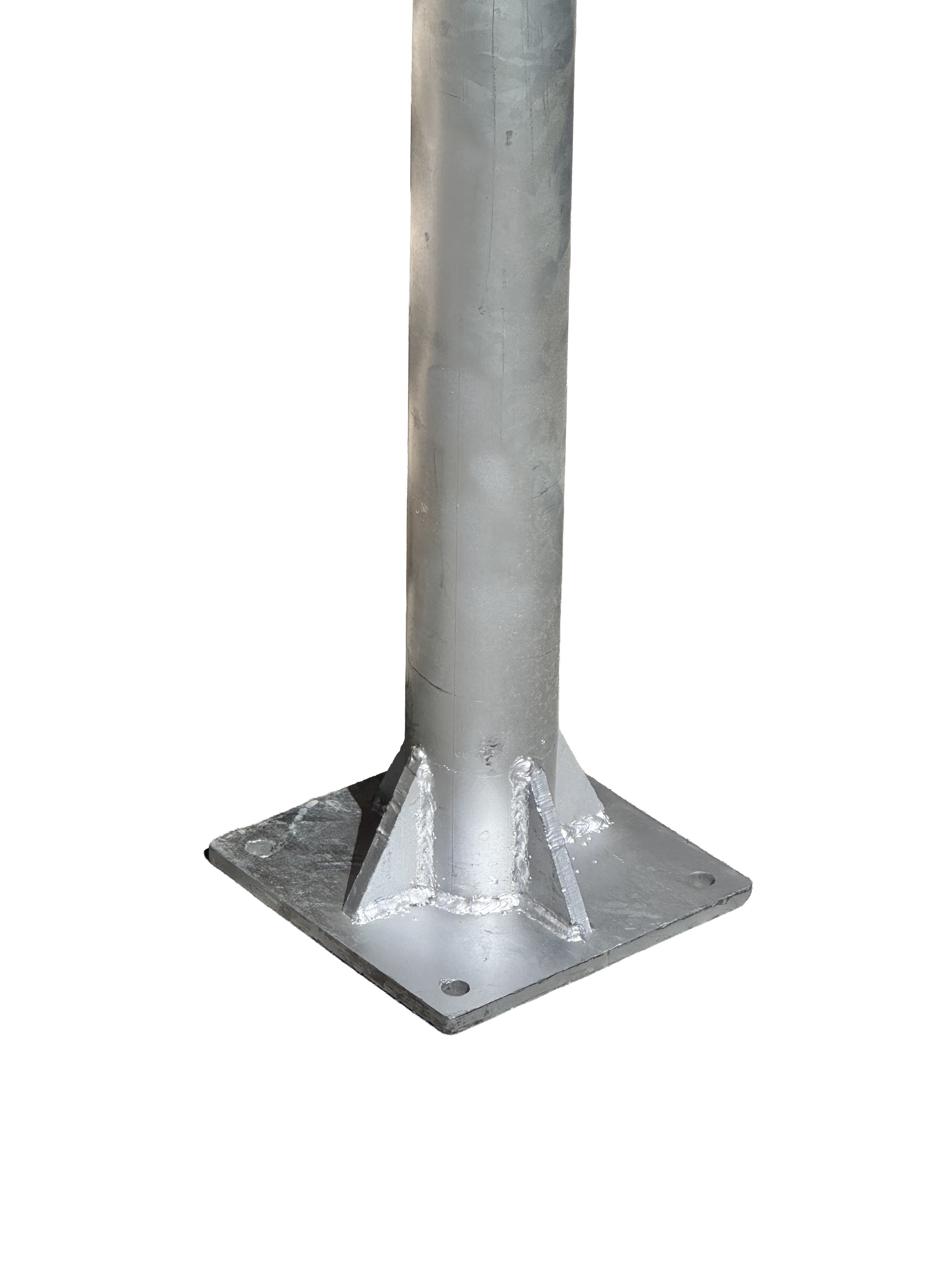 Post for fixing panels