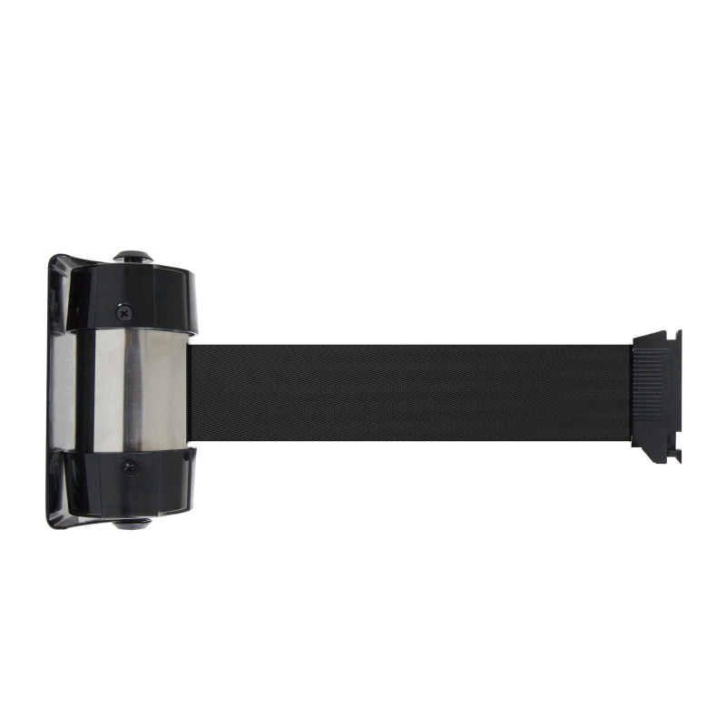 Premium wall-mounted strap retractor
