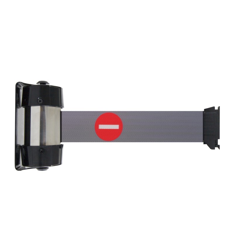 Premium wall-mounted strap retractor
