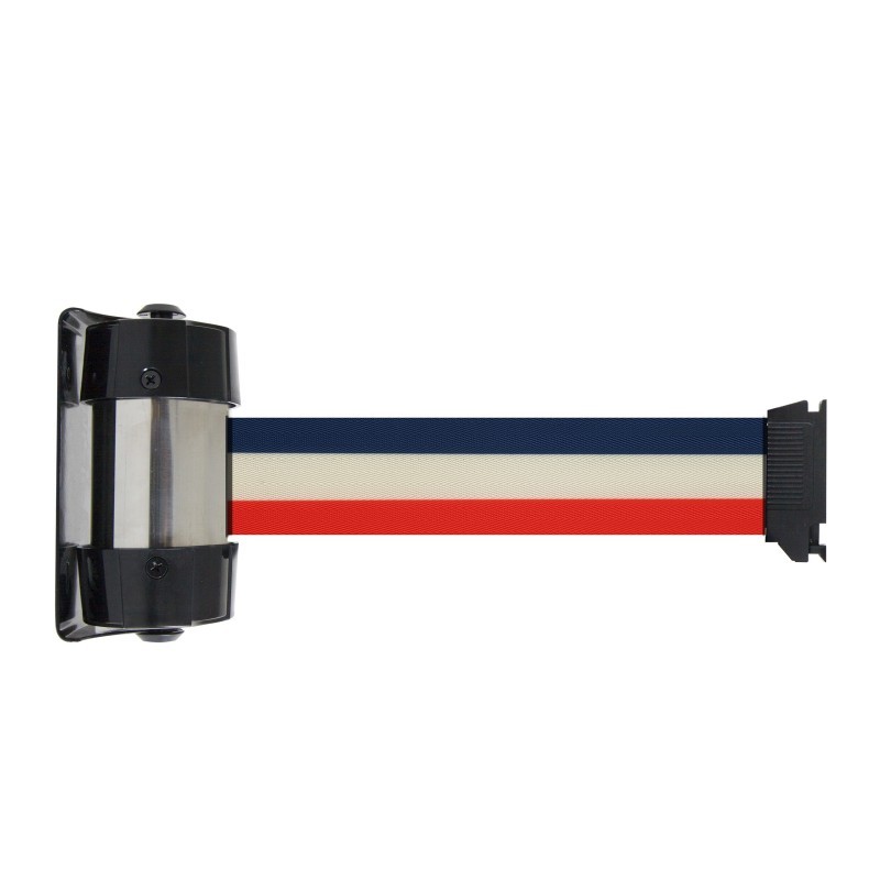 Premium wall-mounted strap retractor