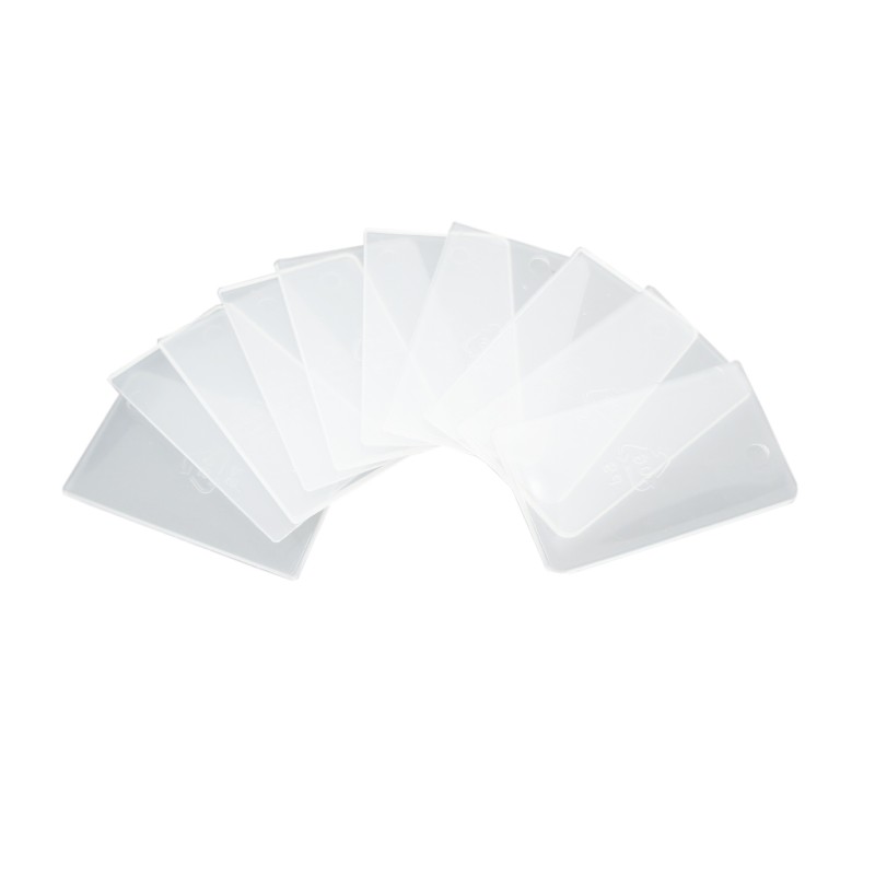 Set of 10 dividers for small or large metal locker
