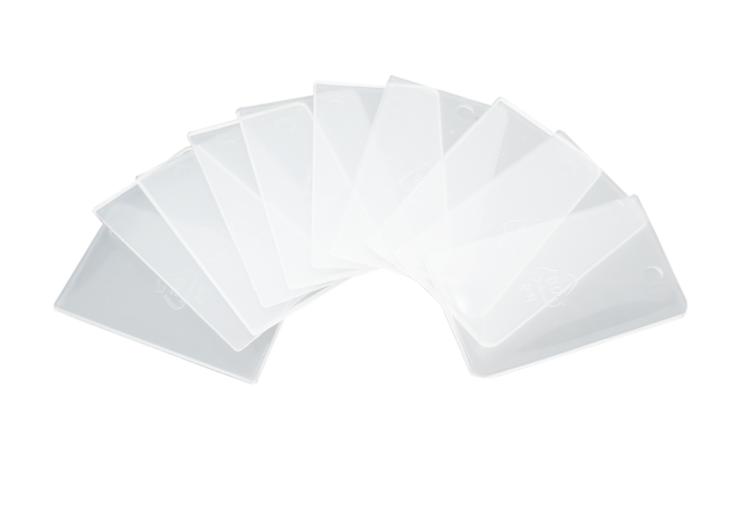 Set of 10 dividers for small or large metal locker