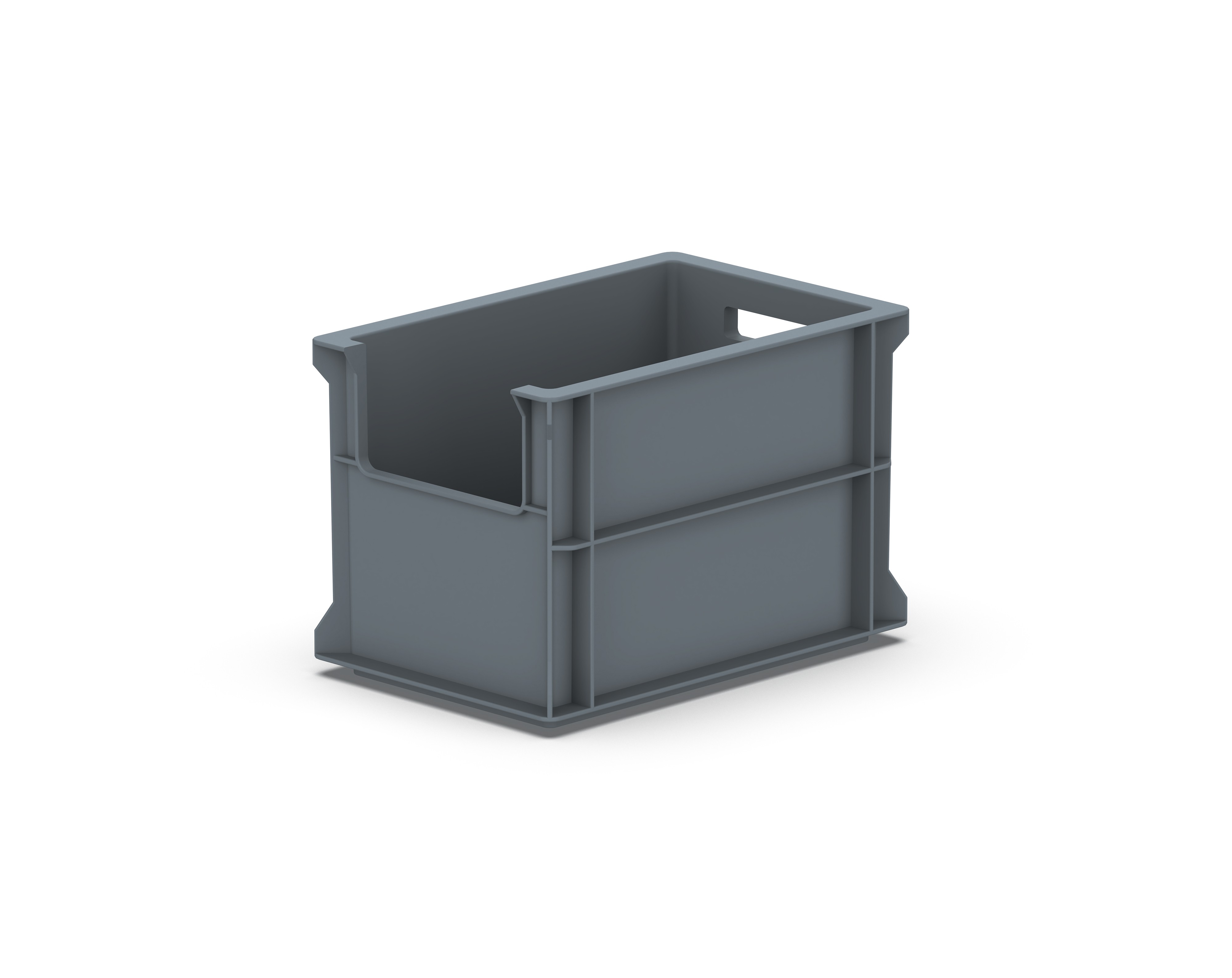 Opened picking crate