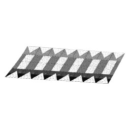 Plateau ralentisseur h 100 mm
