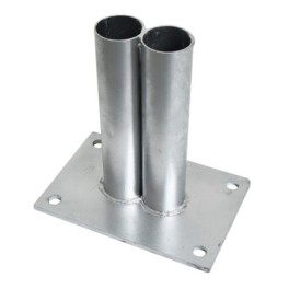 Fastener accessories for barriers to embed