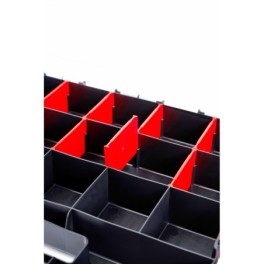Compartment case with dividers