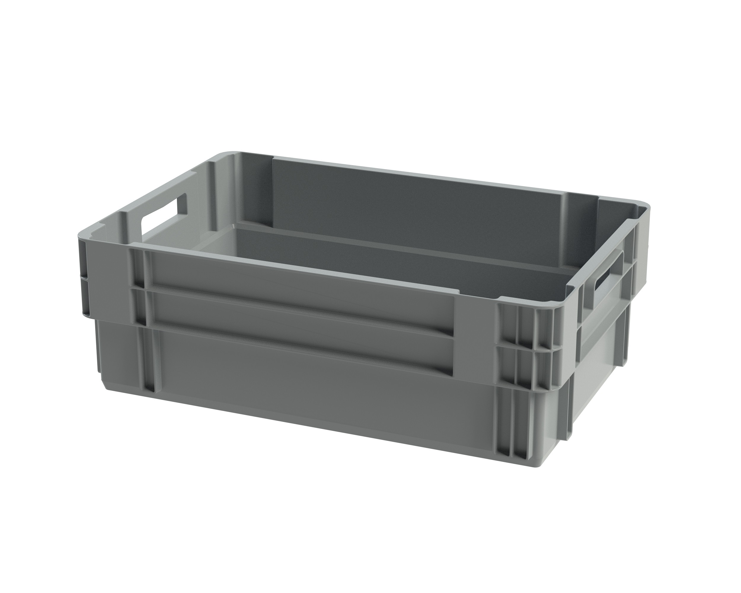 Stackable and nestable bin