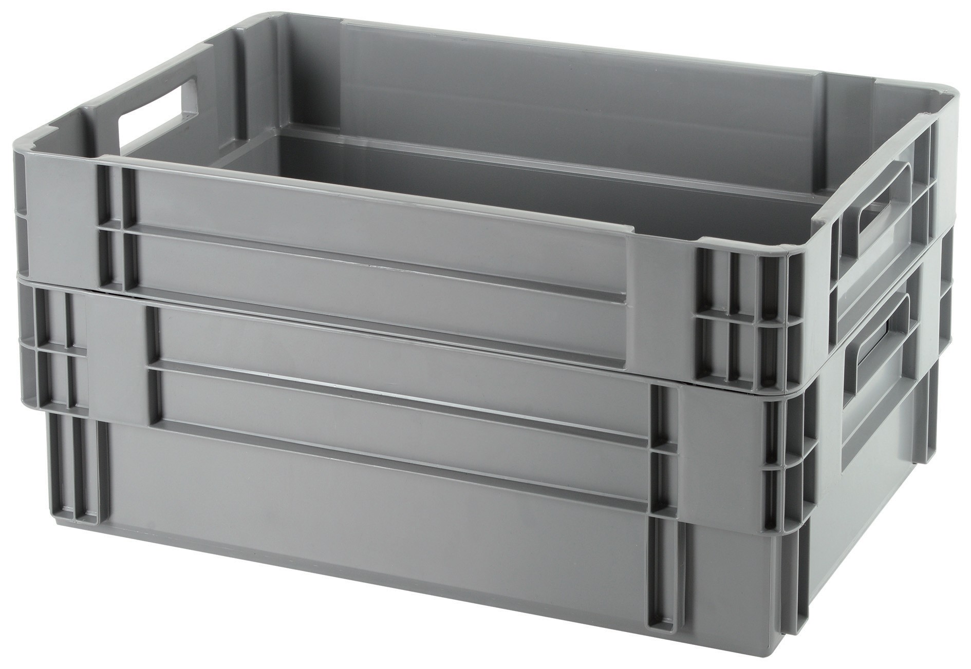 Stackable and nestable bin