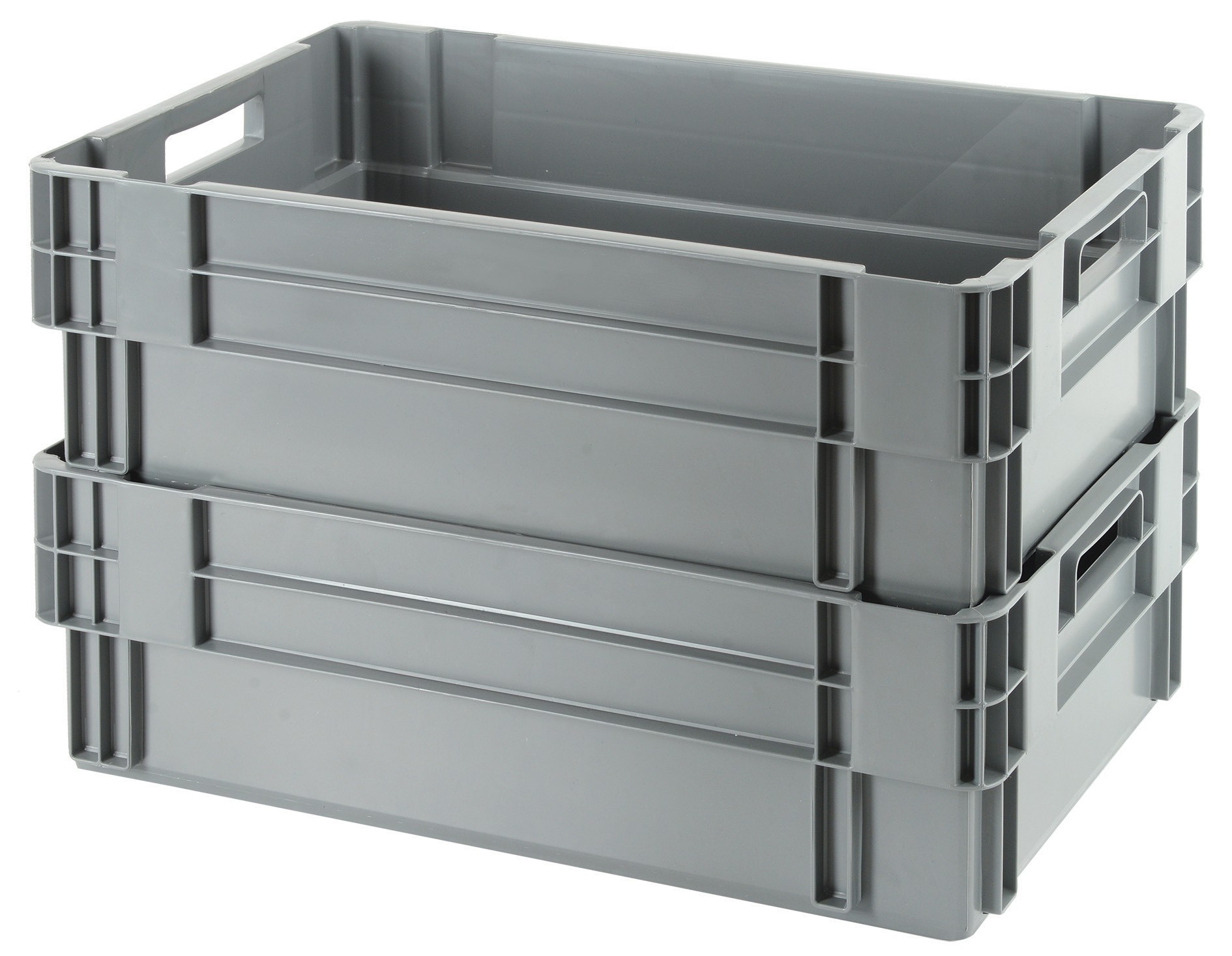 Stackable and nestable bin