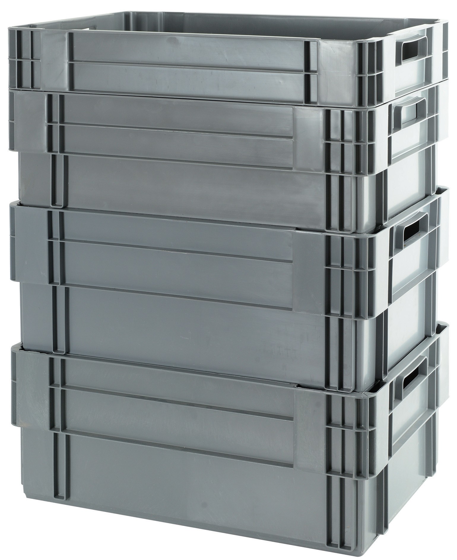 Stackable and nestable bin