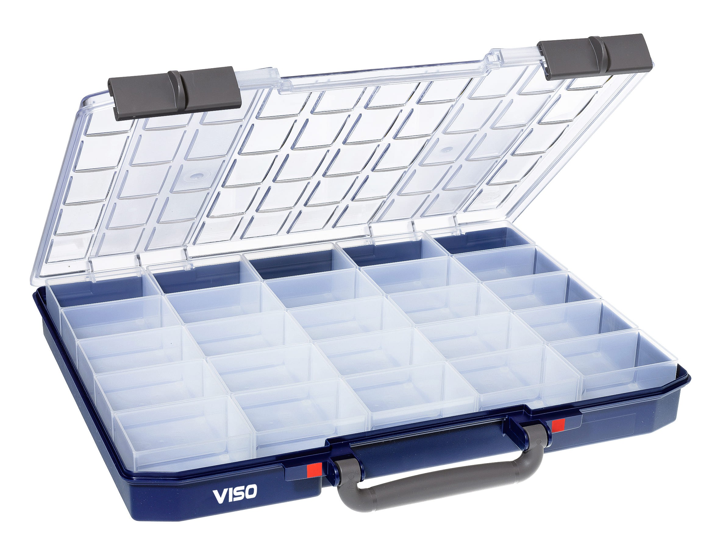 Storage case with removable compartments