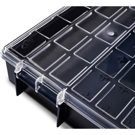 Storage case with removable compartments