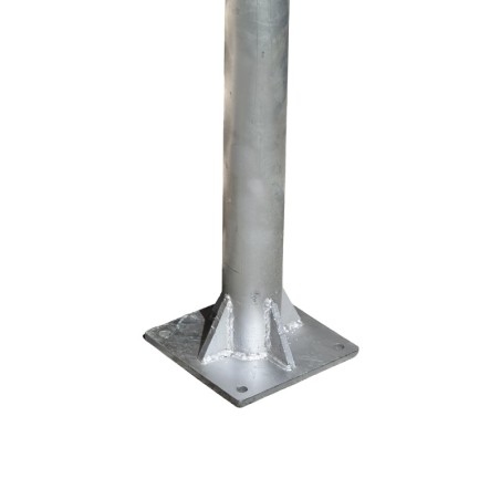 Post for fixing panels