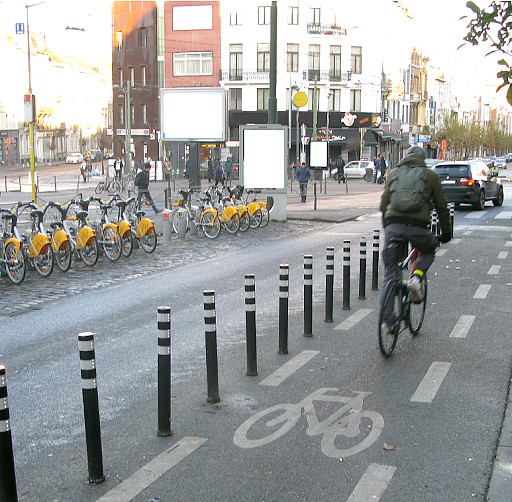 Flexible bollard Ø 80 mm