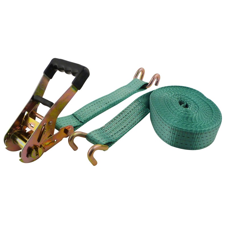 Heavy duty ratchet tie down