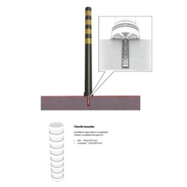 Balise routière flexible ø 80 mm