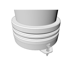 Flexible bollard Ø 80 mm